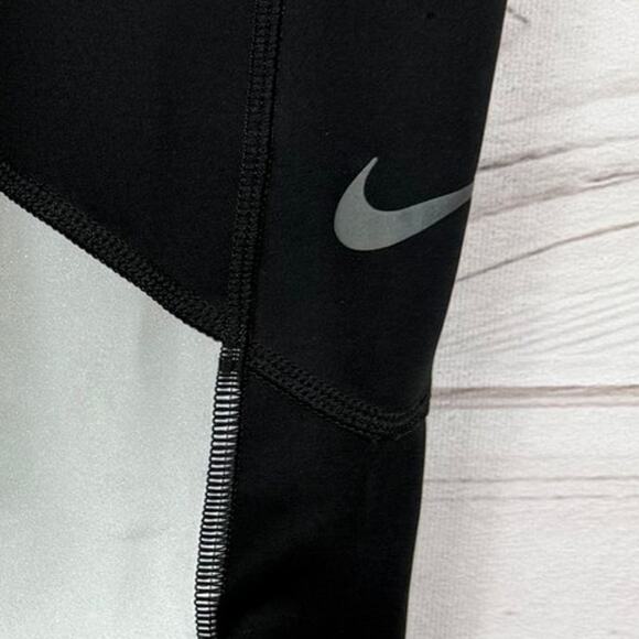 Nike Women Epic Luxe Run Flash Legging Pant CV2253 010 Black Size Small - Picture 3 of 9